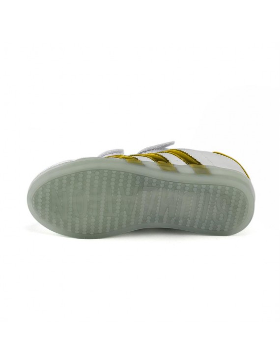 Kids Unisex LED Luminous Shoes Flashing USB Rechargeable Low-cut Shoes