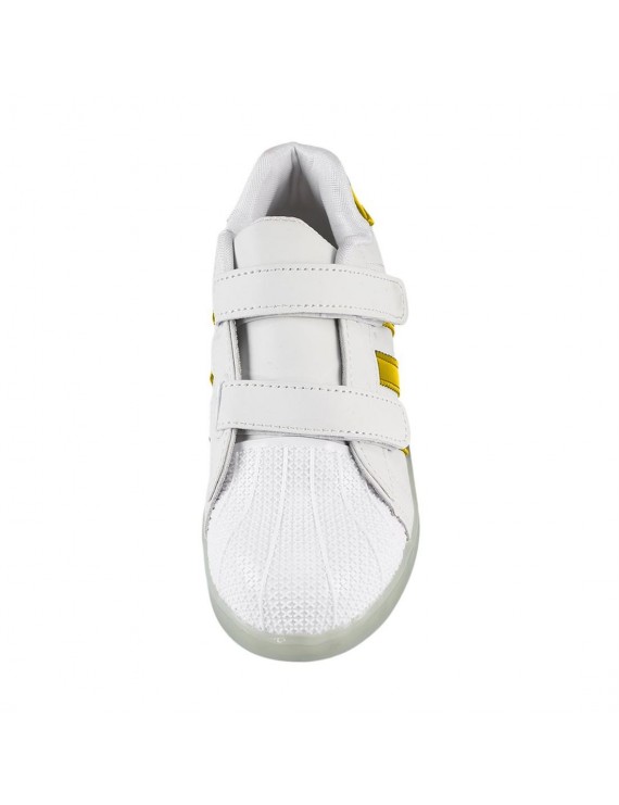 Kids Unisex LED Luminous Shoes Flashing USB Rechargeable Low-cut Shoes