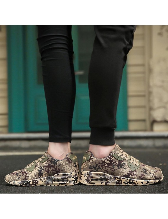 Fashion Camouflage Lovers Shoes Unisex Casual Shoes Breathable Sports Shoes