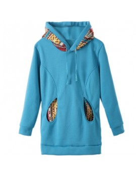 Thicken Solid Color Thicken Hooded Long Sleeves Hoody
