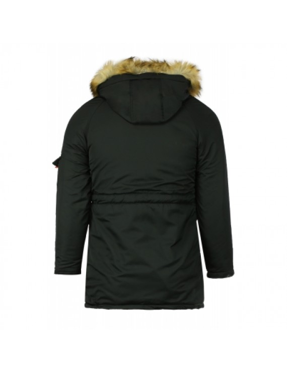 Hooded Long Sleeves Coat